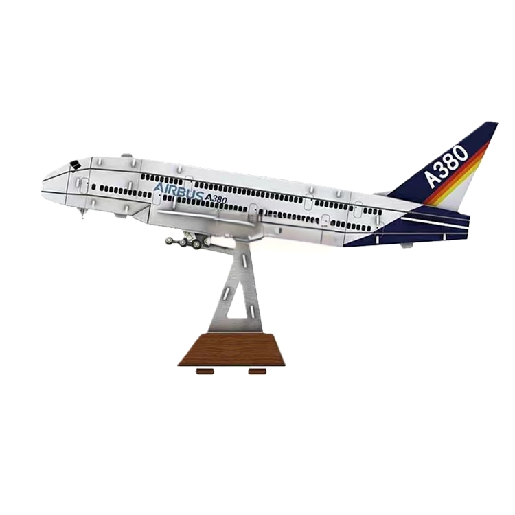Airbus A380 - 3D Paper Puzzle Kit | Mess-Free DIY Assembly