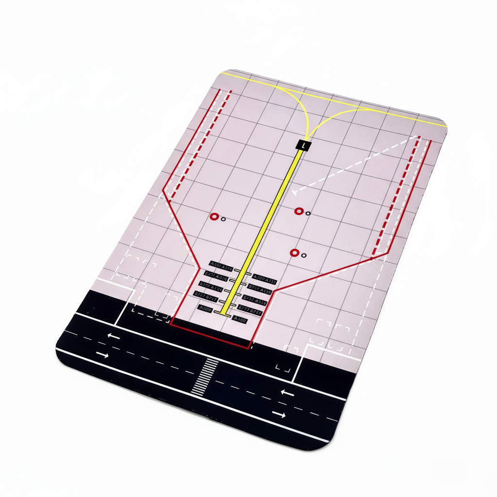 Aviation Tarmac - 1:400 Silicone Mouse Pad | Model Display Mat