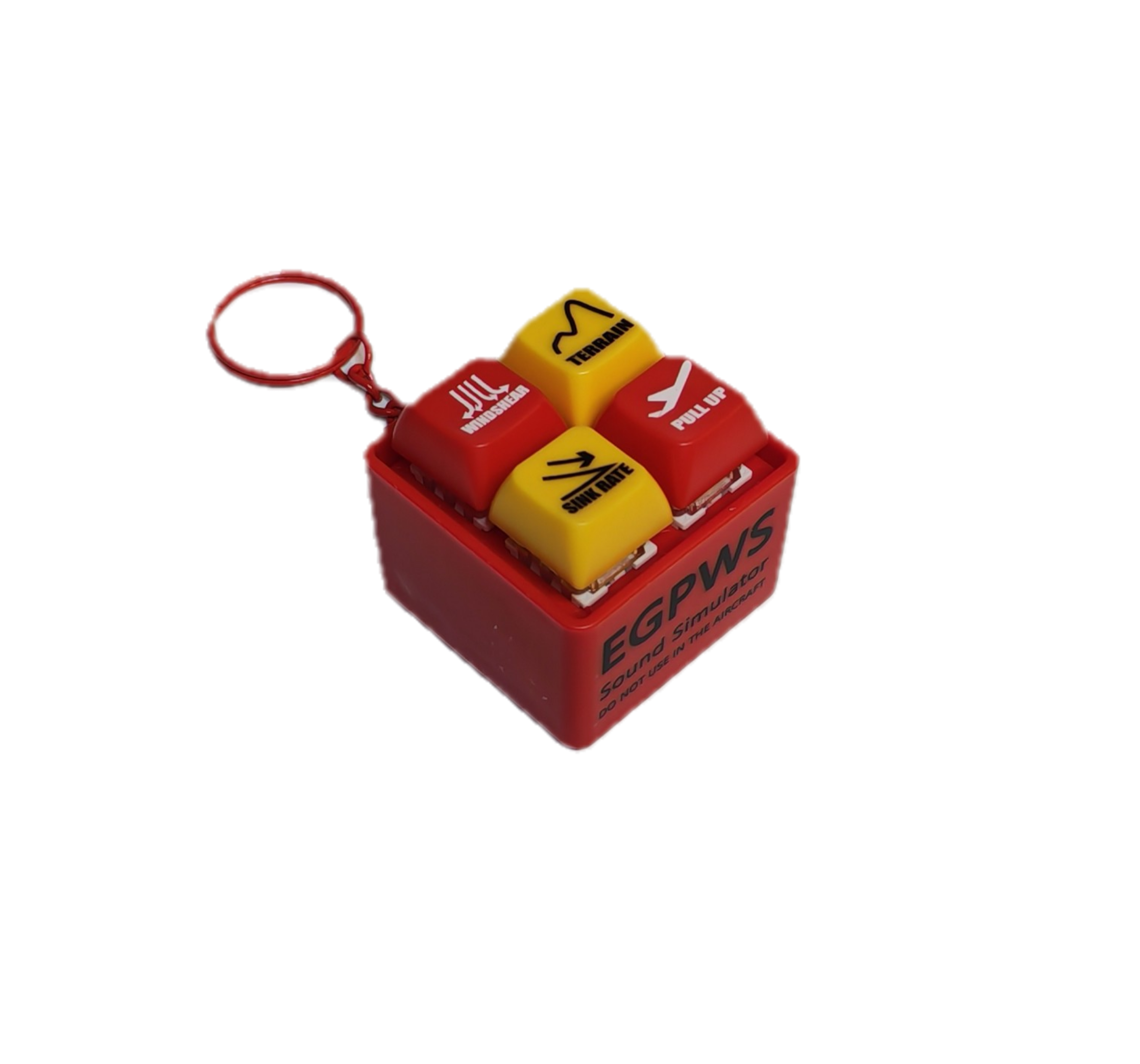Aural Warning Simulator Keychain  | Blind Box