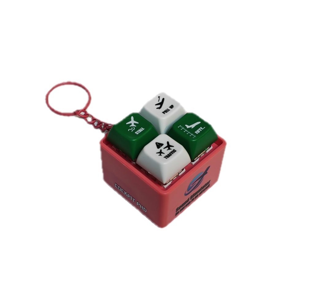 Aural Warning Simulator Keychain  | Blind Box