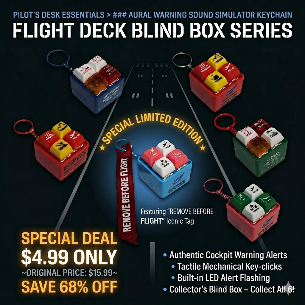 Aural Warning Simulator Keychain  | Blind Box
