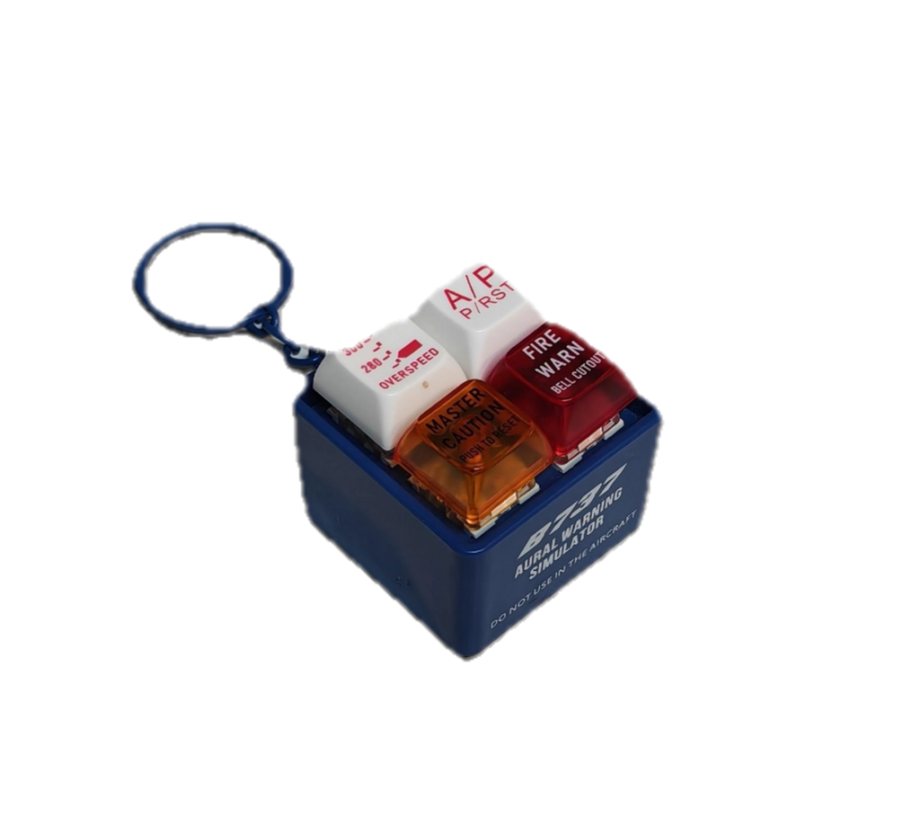 Aural Warning Simulator Keychain  | Blind Box