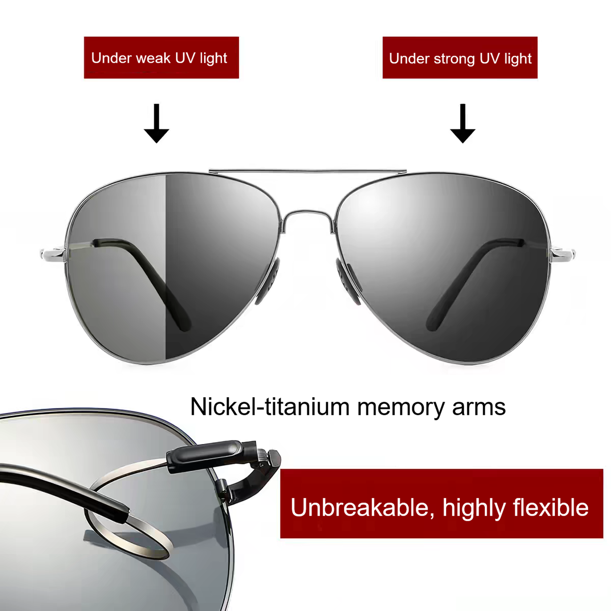 Smart Photochromic Sunglasses by Cockpit phD | Day & Night Driving